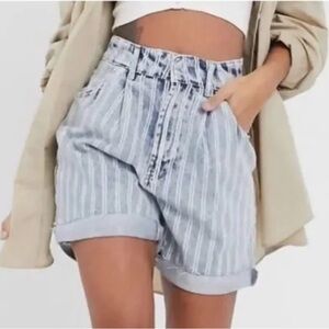 Free People
Striped Dogtown Cut Off Shorts Size 29
